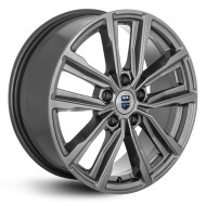 Диски КиК 7.5\R17 5*114.3 ET35 d67.1 Дарк платинум
