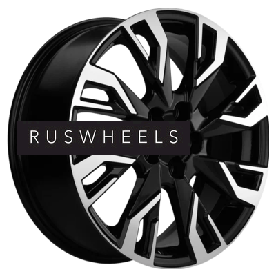 Диски Khomen Wheels 7x18/5x110 ET35 D67,1 KHW1809 (CS75 Plus) Black-FP Диски Khomen Wheels 7x18/5x110 ET35 D67,1 KHW1809 (CS75 Plus) Black-FP