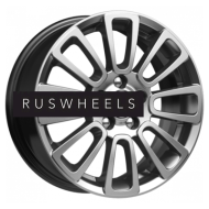 Диски КИК 6x15/4x98 ET35 D58,5 Неман-оригинал (КС717) Дарк платинум