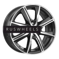 Диски КИК 7x17/5x112 ET45 D66,6 Арнар (КС896) Алмаз черный Диски КИК 7x17/5x112 ET45 D66,6 Арнар (КС896) Алмаз черный