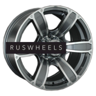 Диски LS 8x17/6x139,7 ET10 D110,5 766 GMF (конус, Колпак+лого)