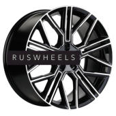 Диски Khomen Wheels 9,5x21/5x120 ET45,5 D62,5 KHW2101 (Li 7/9) Black-FP Диски Khomen Wheels 9,5x21/5x120 ET45,5 D62,5 KHW2101 (Li 7/9) Black-FP