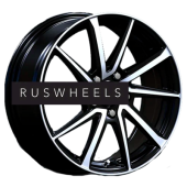 Диски LS 7x17/5x100 ET55 D56,1 1290 BKF (конус)