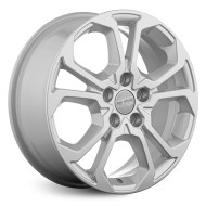 Диски КиК  Renault Arkana (КСr892)  6,5\R17 5*114,3 ET50  d66,1  Сильвер  [75231]