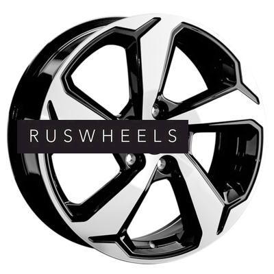 Диски Replay 7,5x19/5x108 ET33 D60,1 CHR108 BKF (конус, C570)