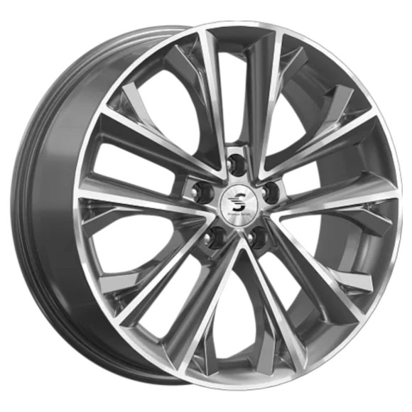 Диски СКАД Premium 7,0\R18 5*108 ET38 d60.1 Diamond gloss graphite Диски СКАД Premium 7,0\R18 5*108 ET38 d60.1 Diamond gloss graphite