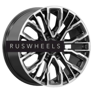 Диски КИК 8,5x19/6x139,7 ET25 D106,1 Кортес (КС1102) Алмаз черный Диски КИК 8,5x19/6x139,7 ET25 D106,1 Кортес (КС1102) Алмаз черный