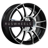 Диски Megami 6x15/5x114,3 ET43 D66,1 MGM-3 BKF Диски Megami 6x15/5x114,3 ET43 D66,1 MGM-3 BKF