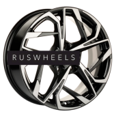 Диски Khomen Wheels 7x17/5x112 ET45 D57,1 KHW1716 (Karoq/Tiguan) Black-FP Диски Khomen Wheels 7x17/5x112 ET45 D57,1 KHW1716 (Karoq/Tiguan) Black-FP