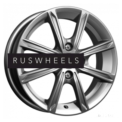 Диски КИК 5x13/4x98 ET35 D58,5 Флэш (КС710) Дарк платинум