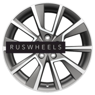 Диски Khomen Wheels 7x18/5x112 ET43 D57,1 KHW1802 (Kodiaq/Tiguan) Gray-FP Диски Khomen Wheels 7x18/5x112 ET43 D57,1 KHW1802 (Kodiaq/Tiguan) Gray-FP