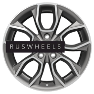 Диски Khomen Wheels 7x17/5x110 ET46 D63,3 KHW1713 (Changan CS35 Plus) Gray-FP