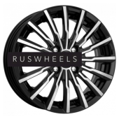 Диски КИК 7x17/5x110 ET51 D67,1 Акцент-оригинал (КС562) Алмаз черный