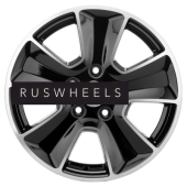 Диски Khomen Wheels 6,5x16/5x114,3 ET50 D66,1 KHW1601 (Renault/Nissan) Black-FP Диски Khomen Wheels 6,5x16/5x114,3 ET50 D66,1 KHW1601 (Renault/Nissan) Black-FP