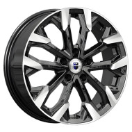 Диски КиК 6.5\R17 5*108 ET33 d60.1 Алмаз черный Диски КиК 6.5\R17 5*108 ET33 d60.1 Алмаз черный