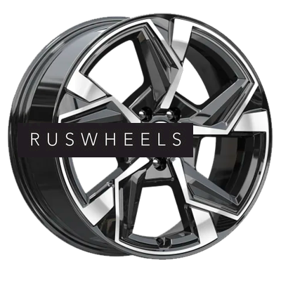 Диски КИК 7,5x18/5x112 ET40 D57,1 Кайан (КС1012) Алмаз черный Диски КИК 7,5x18/5x112 ET40 D57,1 Кайан (КС1012) Алмаз черный