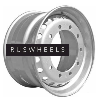 Грузовые диски SRW 11,75x22,5/10x335 ET135 D281 Silver (8221106) (15,5 мм) Китай, руль 5 000 кг усил.