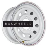 Диски Off-Road Wheels 8x15/5x139,7 ET-19 D110 УАЗ белый Диски Off-Road Wheels 8x15/5x139,7 ET-19 D110 УАЗ белый