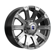 Диски КиК  Байкал (КС601)  7,0\R16 5*139,7 ET35  d95,3  Дарк платинум  [72635]