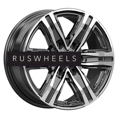 Диски КИК 7,5x17/6x139,7 ET36 D100,1 R8 (КС1174) Алмаз черный Диски КИК 7,5x17/6x139,7 ET36 D100,1 R8 (КС1174) Алмаз черный