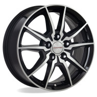 Диски КиК 6.5\R16 5*112 ET46 d57.1 Алмаз черный SK Диски КиК 6.5\R16 5*112 ET46 d57.1 Алмаз черный SK