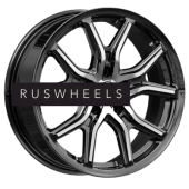 Диски iFree 6,5x17/5x114,3 ET37 D66,6 Страйк (КС1080) Блэк Джек