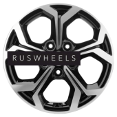 Диски Khomen Wheels 6,5x16/5x114,3 ET45 D60,1 KHW1606 (Toyota/Suzuki) Black-FP Диски Khomen Wheels 6,5x16/5x114,3 ET45 D60,1 KHW1606 (Toyota/Suzuki) Black-FP