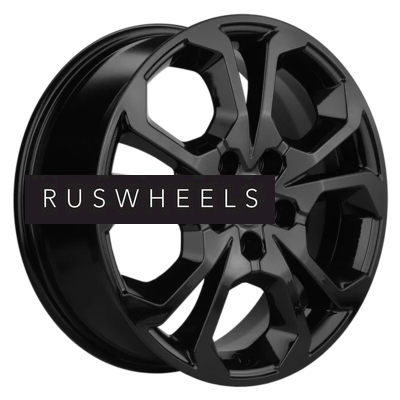 Диски Khomen Wheels 6,5x17/5x108 ET33 D60,1 KHW1711 (Chery/Exeed) Black Диски Khomen Wheels 6,5x17/5x108 ET33 D60,1 KHW1711 (Chery/Exeed) Black