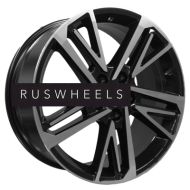 Диски Khomen Wheels 8x18/5x112 ET39 D66,6 KHW1815 (A6/Q5) Black-FP Диски Khomen Wheels 8x18/5x112 ET39 D66,6 KHW1815 (A6/Q5) Black-FP