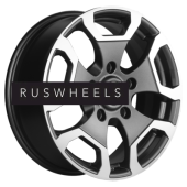 Диски Khomen Wheels 6,5x17/5x139,7 ET35 D98,5 KHW1725 (Niva 4x4) Gray-FP
