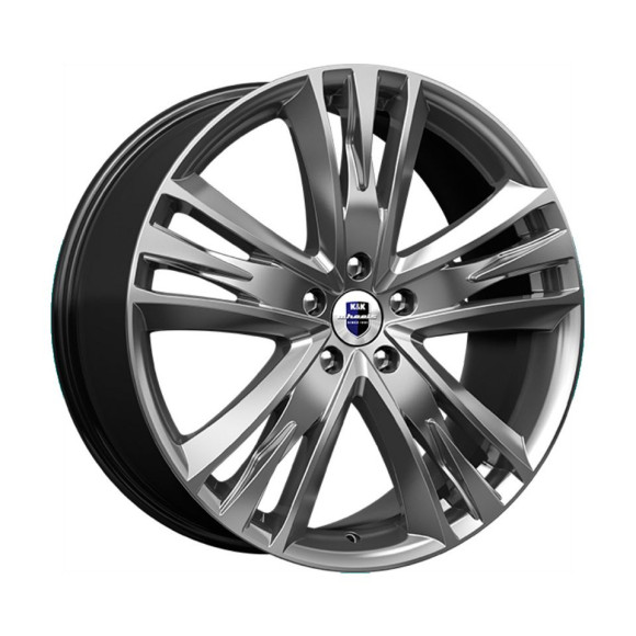 Диски КиК 8.5\R20 5*127 ET56,4 d71.6 Дарк платинум