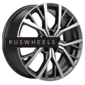 Диски Khomen Wheels 7x18/5x114,3 ET37 D66,5 KHW1806 (Dargo/Jolion) Gray-FP
