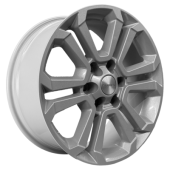 Диски Khomen Wheels 7,5x18/6x139,7 ET30 D106,1 KHW1817 (Fortuner/Hilux) F-Silver