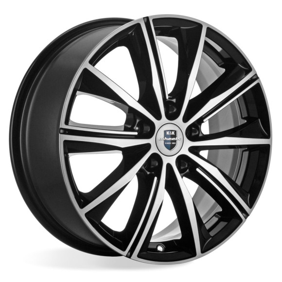 Диски КиК 7,0\R17 5*114.3 ET45 d67.1 Алмаз черный Диски КиК 7,0\R17 5*114.3 ET45 d67.1 Алмаз черный