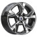 Диски КиК 7.5\R18 5*112 ET43 d66.6 алмаз чёрный