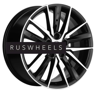 Диски Khomen Wheels 8,0\R18 5*112 ET48 d57.1 Black-FP