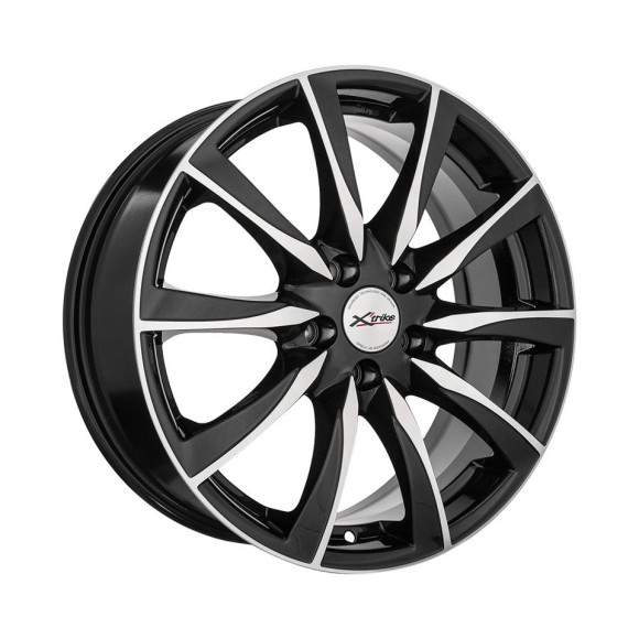 Диски Xtrike 7,0\R17 5*114.3 ET40 d66.1 BK/FP Диски Xtrike 7,0\R17 5*114.3 ET40 d66.1 BK/FP