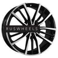 Диски Khomen Wheels 7x18/5x114,3 ET42 D67,1 KHW1812 (JAC S7) Black-FP Диски Khomen Wheels 7x18/5x114,3 ET42 D67,1 KHW1812 (JAC S7) Black-FP