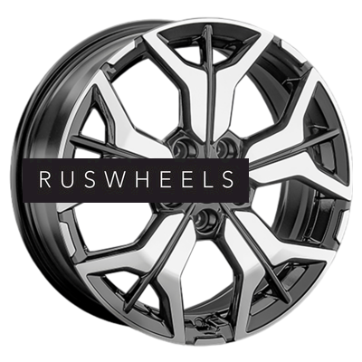 Диски Replay 7x17/5x114,3 ET55 D64,1 H148 BKF (конус, C570)