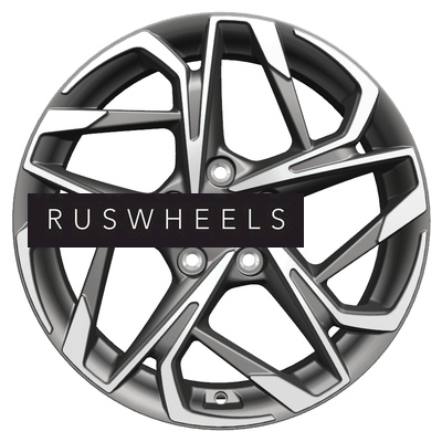 Диски Khomen Wheels 7x17/5x114,3 ET45 D60,1 KHW1716 (Changan/Geely/Lexus/Toyota) Gray-FP (пш) Диски Khomen Wheels 7x17/5x114,3 ET45 D60,1 KHW1716 (Changan/Geely/Lexus/Toyota) Gray-FP (пш)