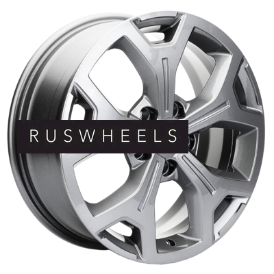 Диски Khomen Wheels 6,5x17/5x114,3 ET50 D67,1 KHW1710 (Ceed) G-Silver Диски Khomen Wheels 6,5x17/5x114,3 ET50 D67,1 KHW1710 (Ceed) G-Silver