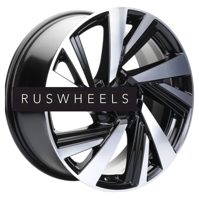 Диски Khomen Wheels 7,5x18/5x108 ET40 D60,1 KHW1801 (Chery Tiggo) Black-FP