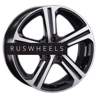 Диски Replay 7,5x17/5x108 ET52,5 D63,3 FD157 BKF (конус, C570) Диски Replay 7,5x17/5x108 ET52,5 D63,3 FD157 BKF (конус, C570)