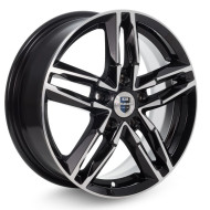 Диски КиК 6,0\R16 5*100 ET38 d57.1 Алмаз черный Диски КиК 6,0\R16 5*100 ET38 d57.1 Алмаз черный