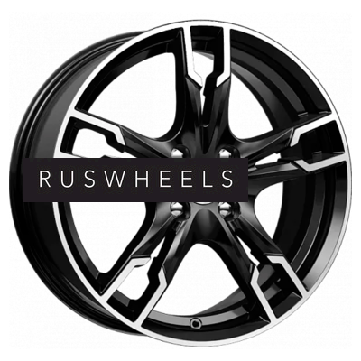 Диски КИК 7x17/5x105 ET40 D56,6 Солар (КС875) Алмаз черный SK Диски КИК 7x17/5x105 ET40 D56,6 Солар (КС875) Алмаз черный SK