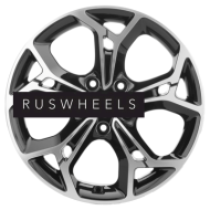 Диски Khomen Wheels 7x17/5x114,3 ET39 D60,1 KHW1702 (RAV4) Black-FP