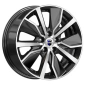 Диски КиК  Гамбит (КС961)  6,5\R16 5*114,3 ET50  d66,1  Алмаз черный  [78759]  Fb max 600 kg