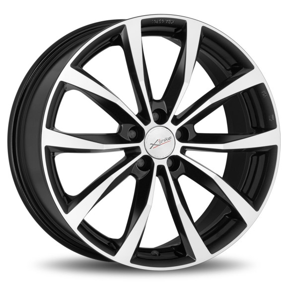 Диски Xtrike 7,0\R18 5*110 ET37 d67.1 BK/FP Диски Xtrike 7,0\R18 5*110 ET37 d67.1 BK/FP