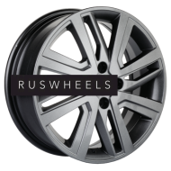 Диски Khomen Wheels 6x16/4x100 ET48 D54,1 KHW1609 (Rio I/Solaris I) G-Silver Диски Khomen Wheels 6x16/4x100 ET48 D54,1 KHW1609 (Rio I/Solaris I) G-Silver