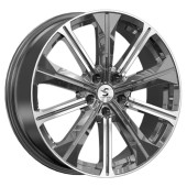 Диски СКАД Premium 7,0\R19 5*108 ET45 d60.1 Diamond gloss graphite Диски СКАД Premium 7,0\R19 5*108 ET45 d60.1 Diamond gloss graphite